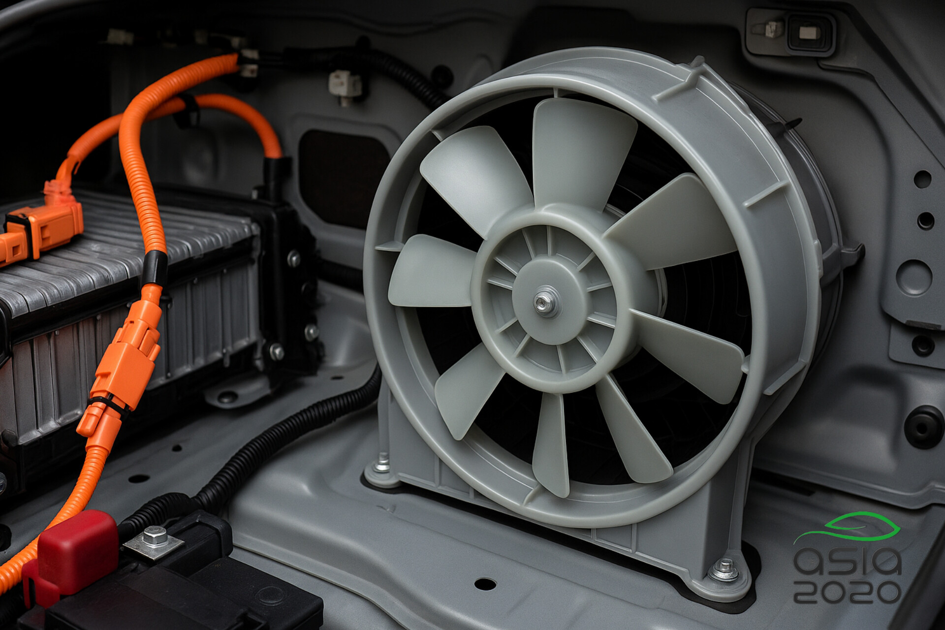 فن خنککننده باتری